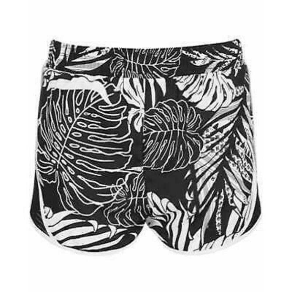 Ideology Big Girls S Black White Shorts NWT CO60